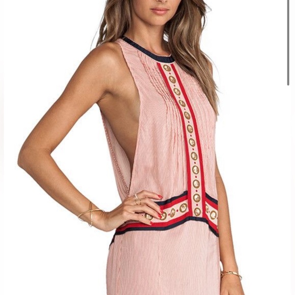 sass & bide The Charmer Dress in Red Stripe - Picture 3 of 15